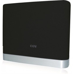 antenne interieure lte- amplificateur integre :  oui CGV NOIR/ARGENT sur shop4home.fr