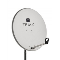 antenne satellite - type :  parabolique TRIAX GRIS sur shop4home.fr