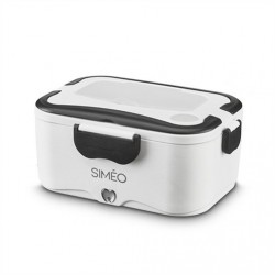 boite a repas SIMEO NOIR/BLANC sur shop4home.fr