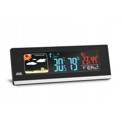 Station météo horizontale écran couleur SOEHNLE BLANC/NOIR sur shop4home.fr