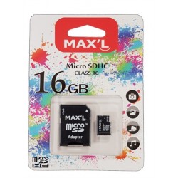 CARTE MEMOIRE MICRO SDHC 16GO