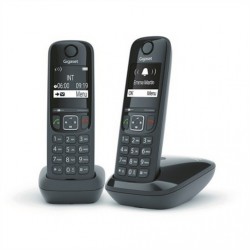 Téléphone dect duo - GIGASET NOIR sur shop4home.fr