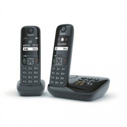Téléphone sans fil duo avec répondeur :  
 GIGASET NOIR sur shop4home.fr