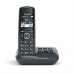 Téléphone sans fil dect avec répondeur :   GIGASET NOIR sur shop4home.fr