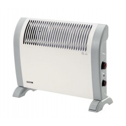 convecteur mobile - puissance maxi :  1500w SUPRA ORANIER BLANC/GRIS sur shop4home.fr
