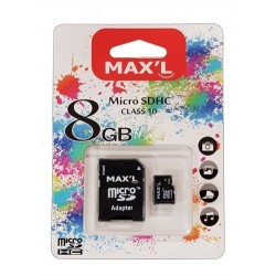 carte micro sdhc 8go MAXELL NOIR sur shop4home.fr