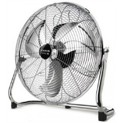 ventilateur de sol a pales TAURUS CHROME BRILLANT sur shop4home.fr