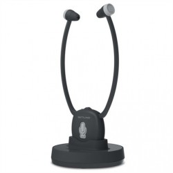 ecouteurs tv sans fil stethoscopique MUSE NOIR sur shop4home.fr