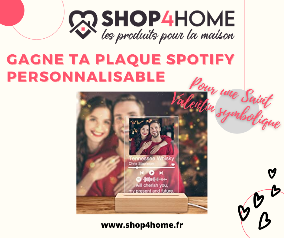 Jeu-concours Saint valentin shop4home.fr